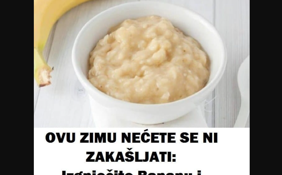 Zaboravite Na Ka Alj Ovog Zimskog Perioda Samo Izgnje Ite Bananu I